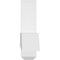 Ekena Millwork Eugene Architectural Grade PVC Gable Bracket, 60"W x 12 1/2"H x 4"D x 4"F, 5/12 Pitch GBP060X13X0404EUG00 - alternate 5